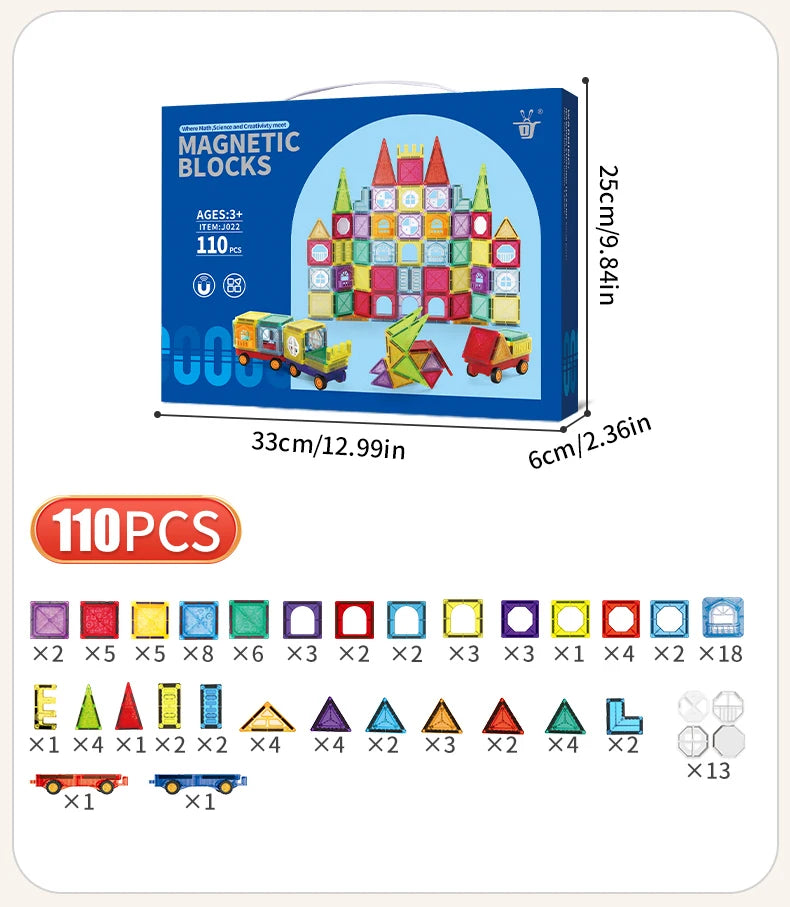 Magnetic Build-A-Block Series