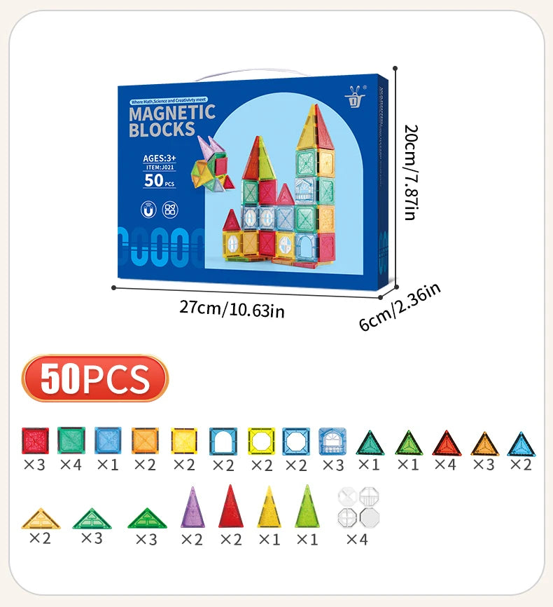 Magnetic Build-A-Block Series