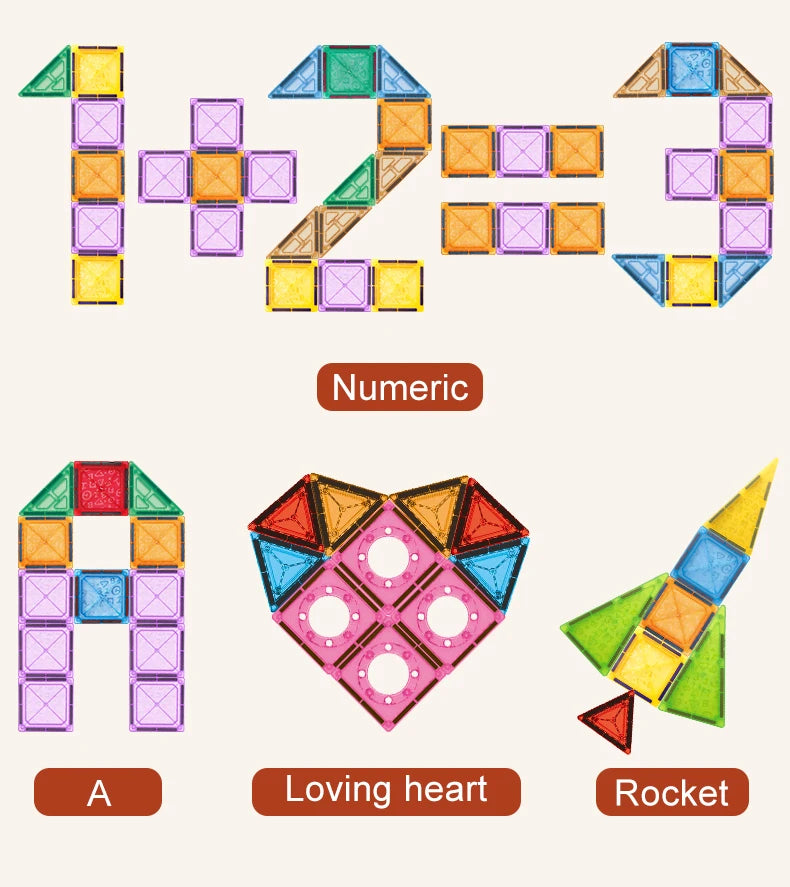Magnetic Build-A-Block Series