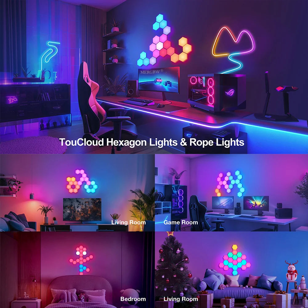 Hexagon Wall Lights!