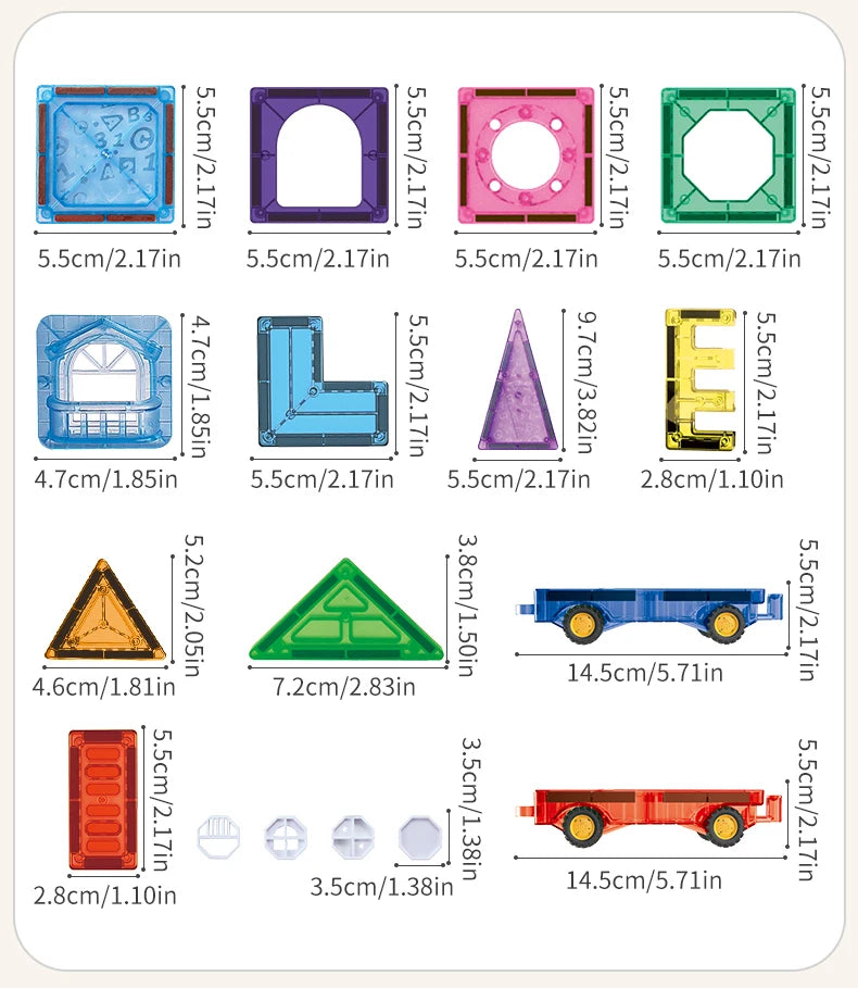 Magnetic Build-A-Block Series