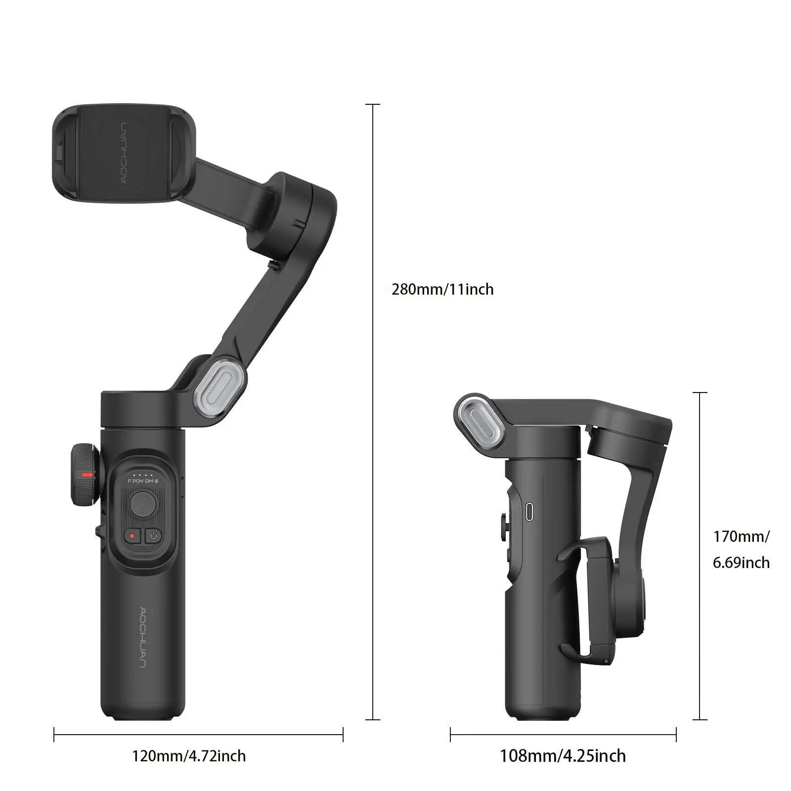 Folding Smartphone Gimbal – For Teens And Parents