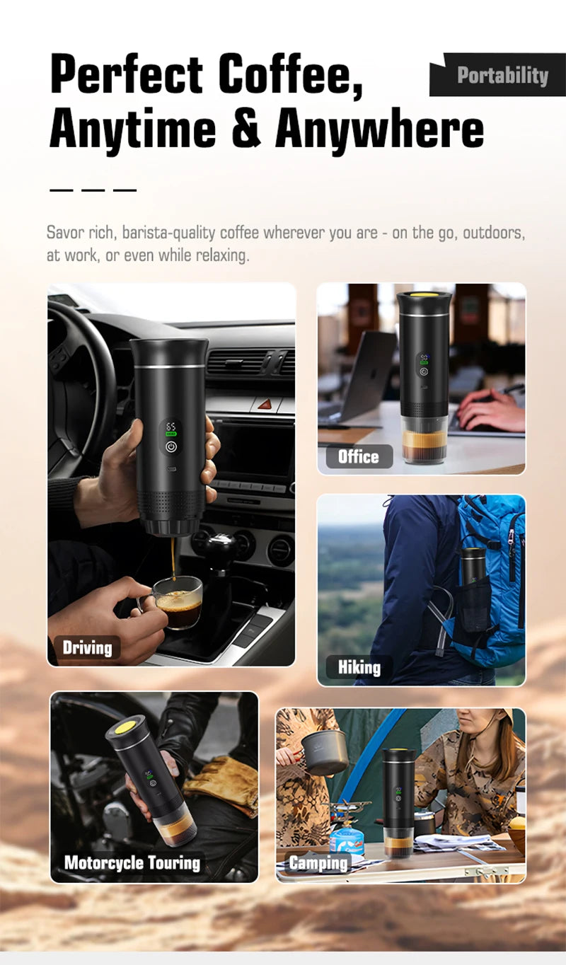 3-in-1 Portable Espresso Machine