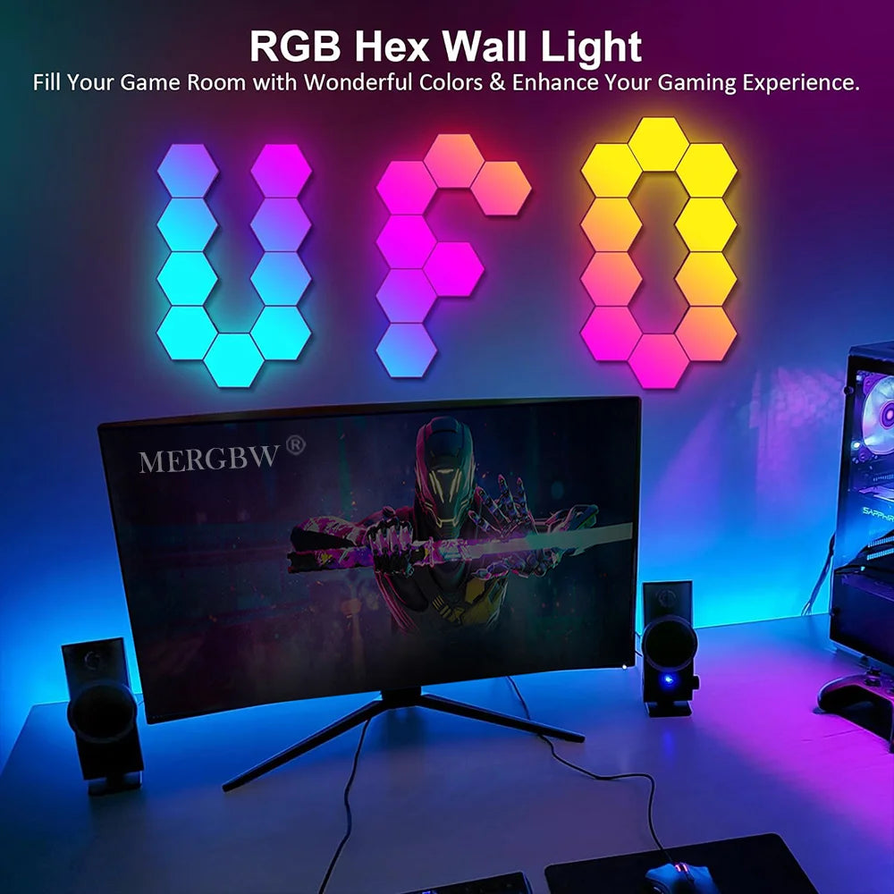 Hexagon Wall Lights!