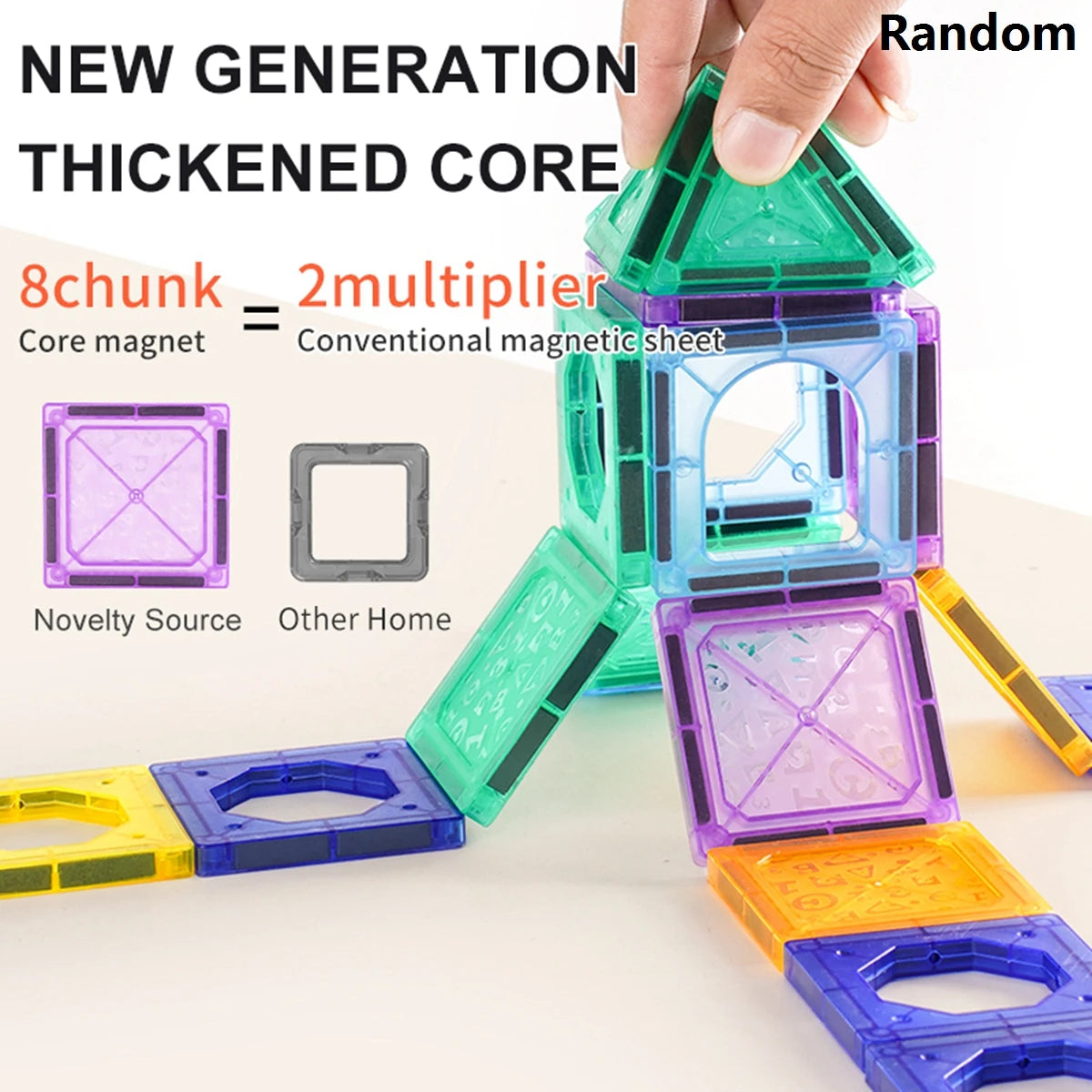 Magnetic Build-A-Block Series