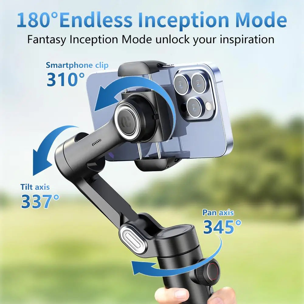 Folding Smartphone Gimbal – For Teens And Parents