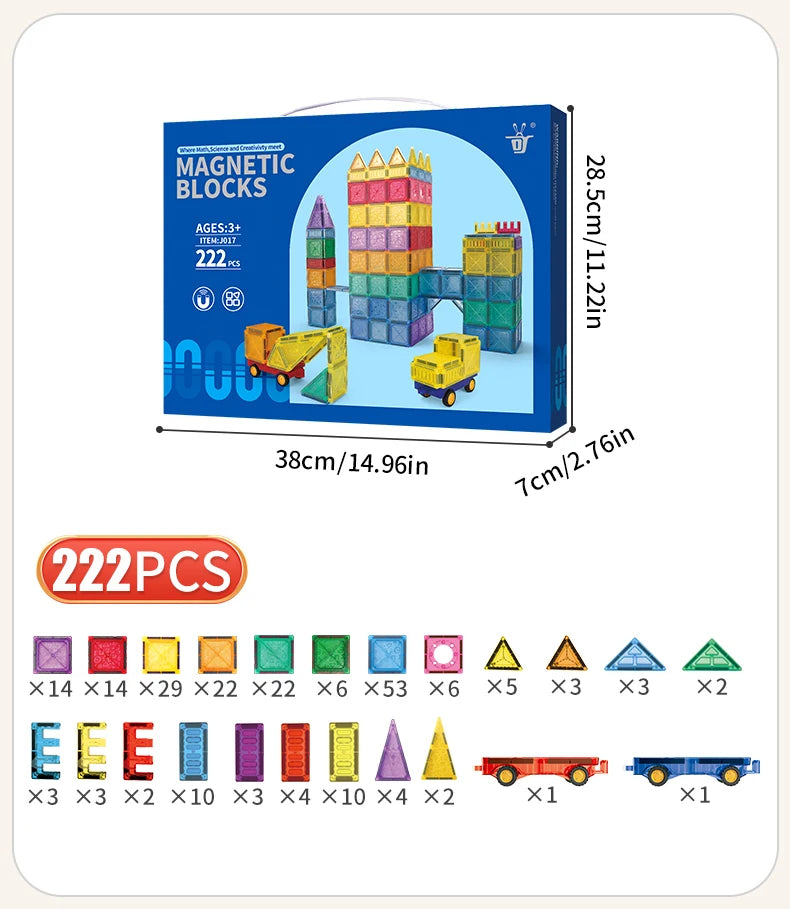 Magnetic Build-A-Block Series