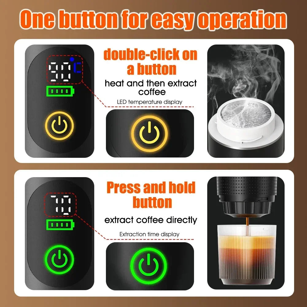 3-in-1 Portable Espresso Machine