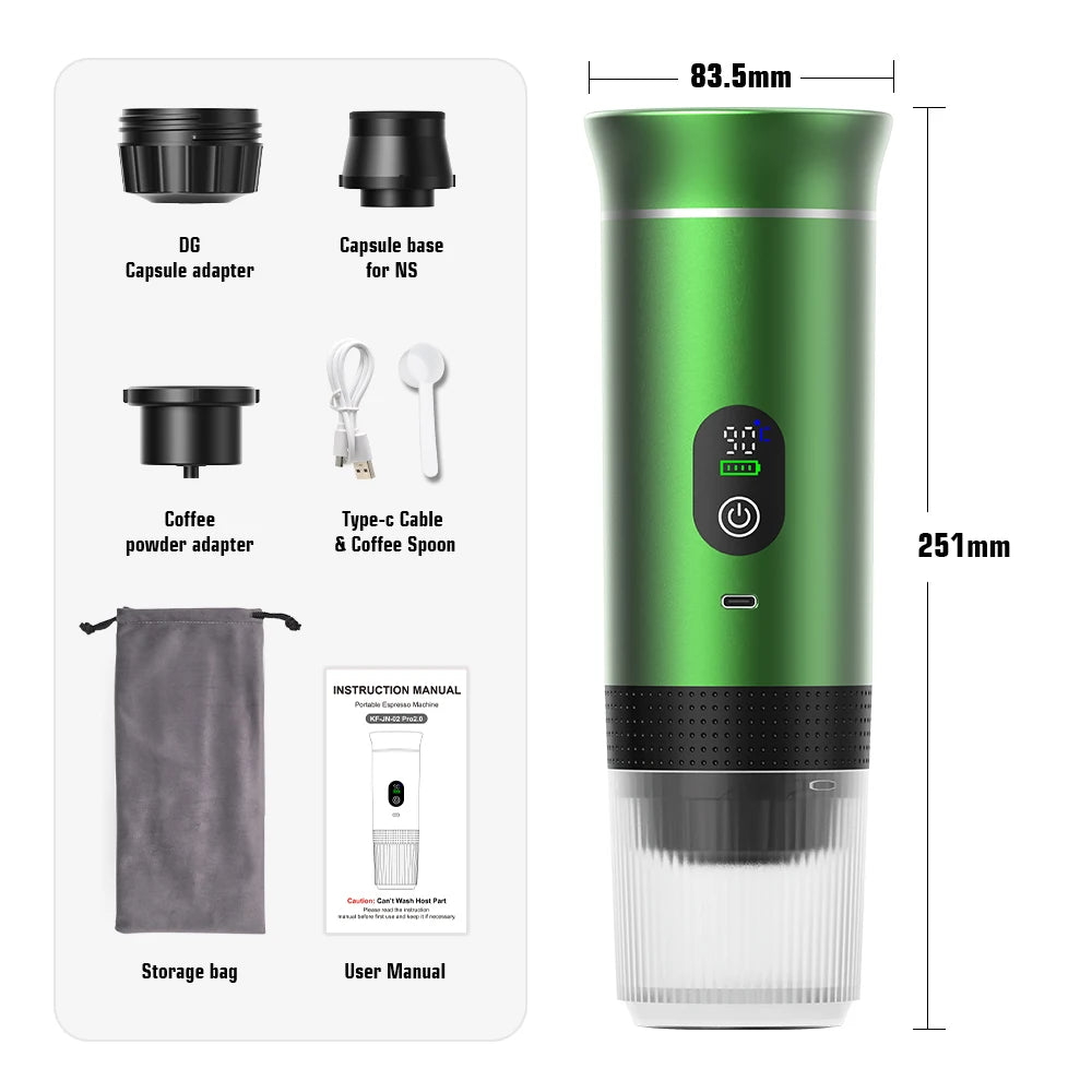 3-in-1 Portable Espresso Machine