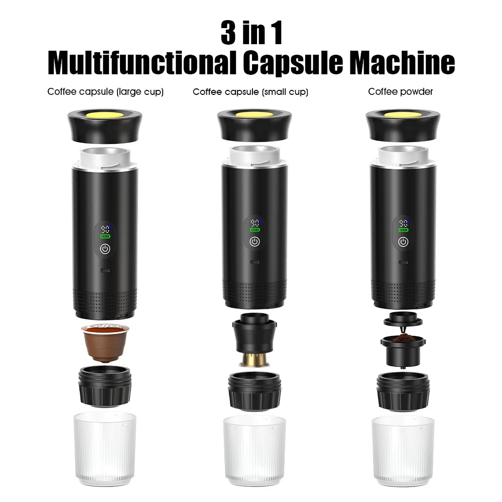 3-in-1 Portable Espresso Machine