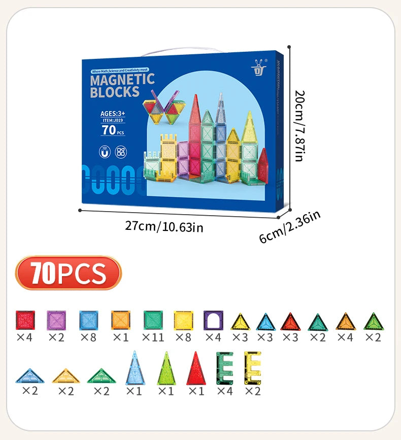 Magnetic Build-A-Block Series