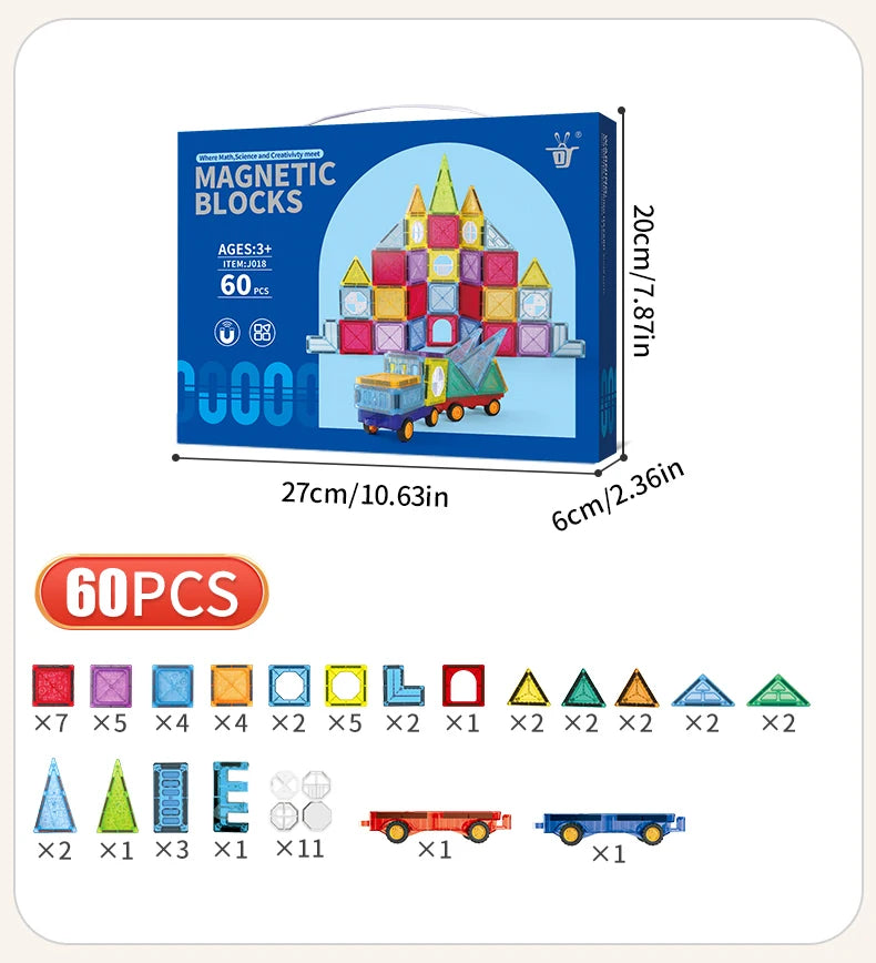 Magnetic Build-A-Block Series