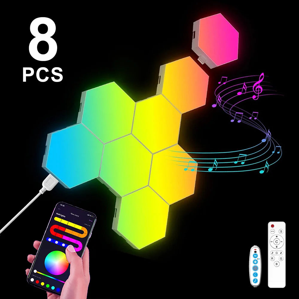 Hexagon Wall Lights!