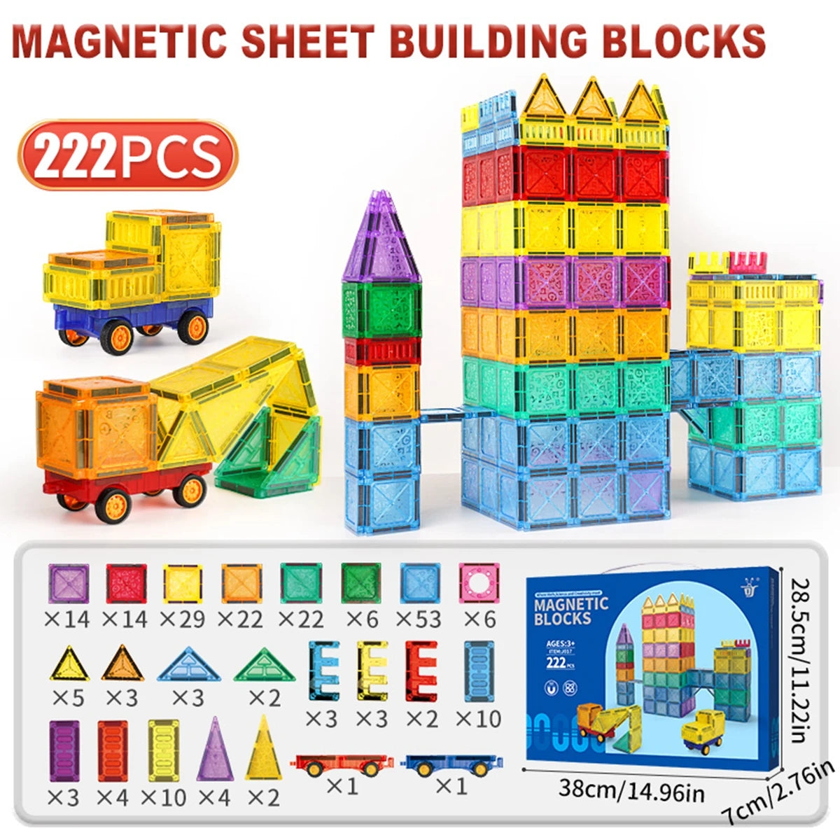 Magnetic Build-A-Block Series