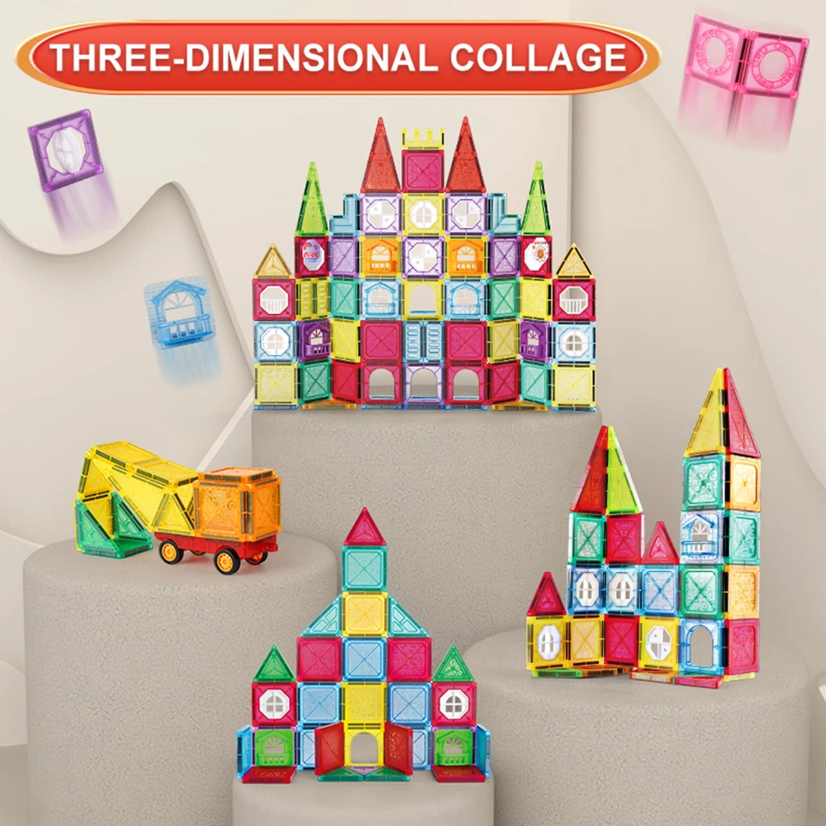 Magnetic Build-A-Block Series