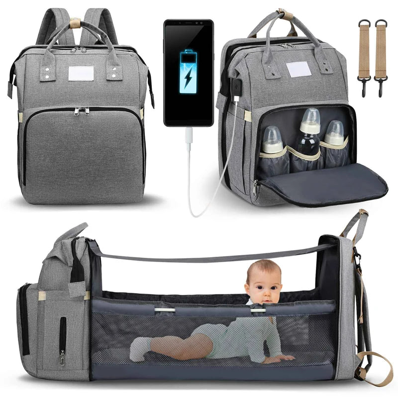 Baby Backpack With Extras!