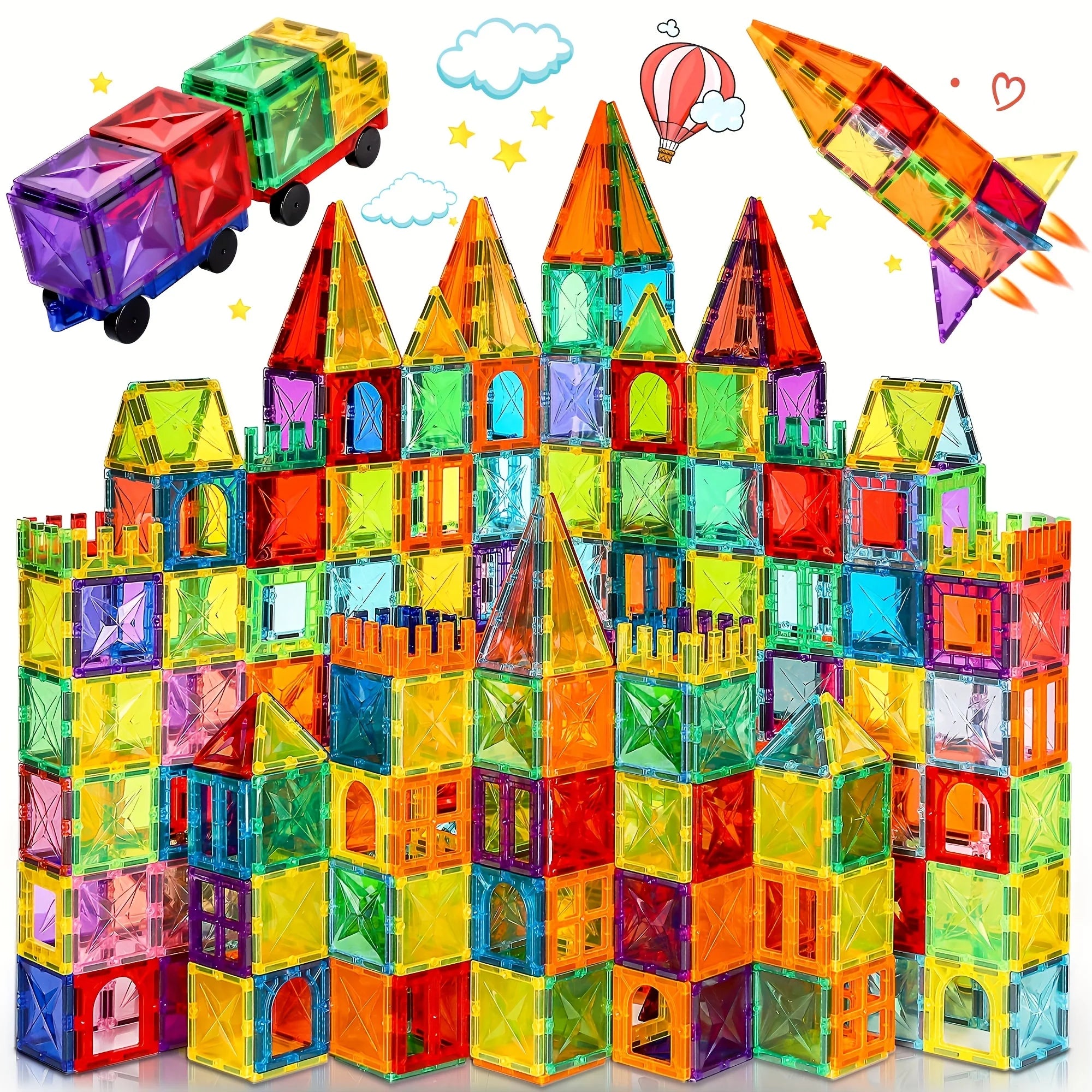 Magnetic Build-A-Block Series