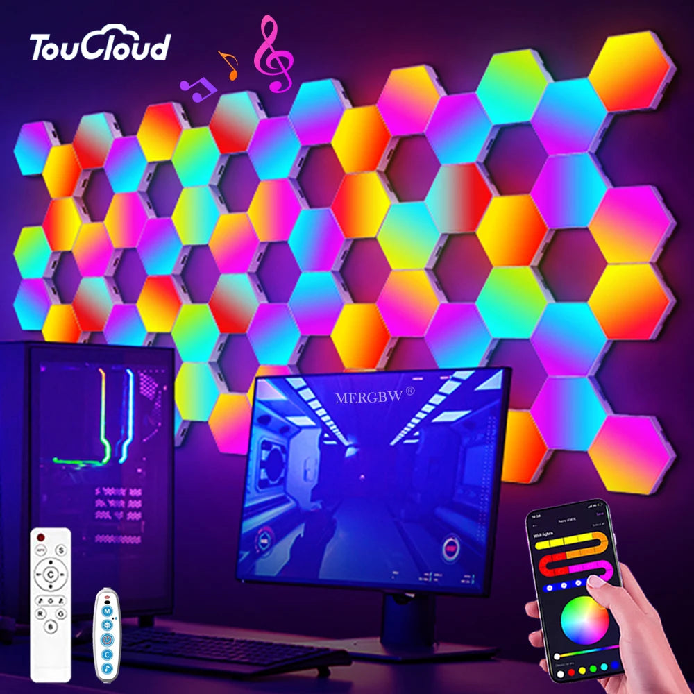Hexagon Wall Lights!
